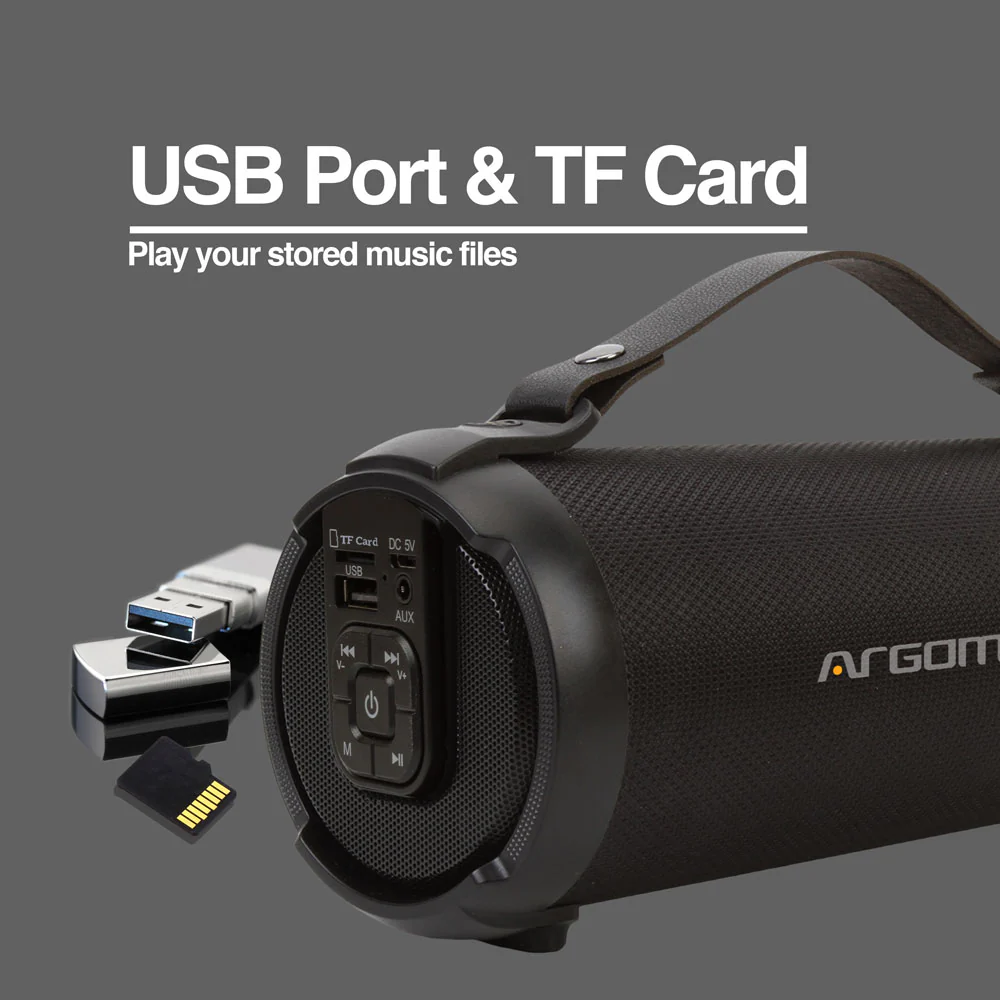 Altavoz inalámbrico BT TWS Argom Bazooka Air+ Beats A00602