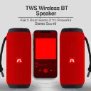 Altavoz inalámbrico BT TWS Argom DrumBeats X rojo A00541