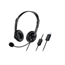 Audifonos Diadema Genius HS-230U Usb - C  Negro con Microfono PN-31710021405