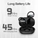 Auriculares deportivos TWS con certificación IPX7 Argom SkeiPods E95 negros A00714