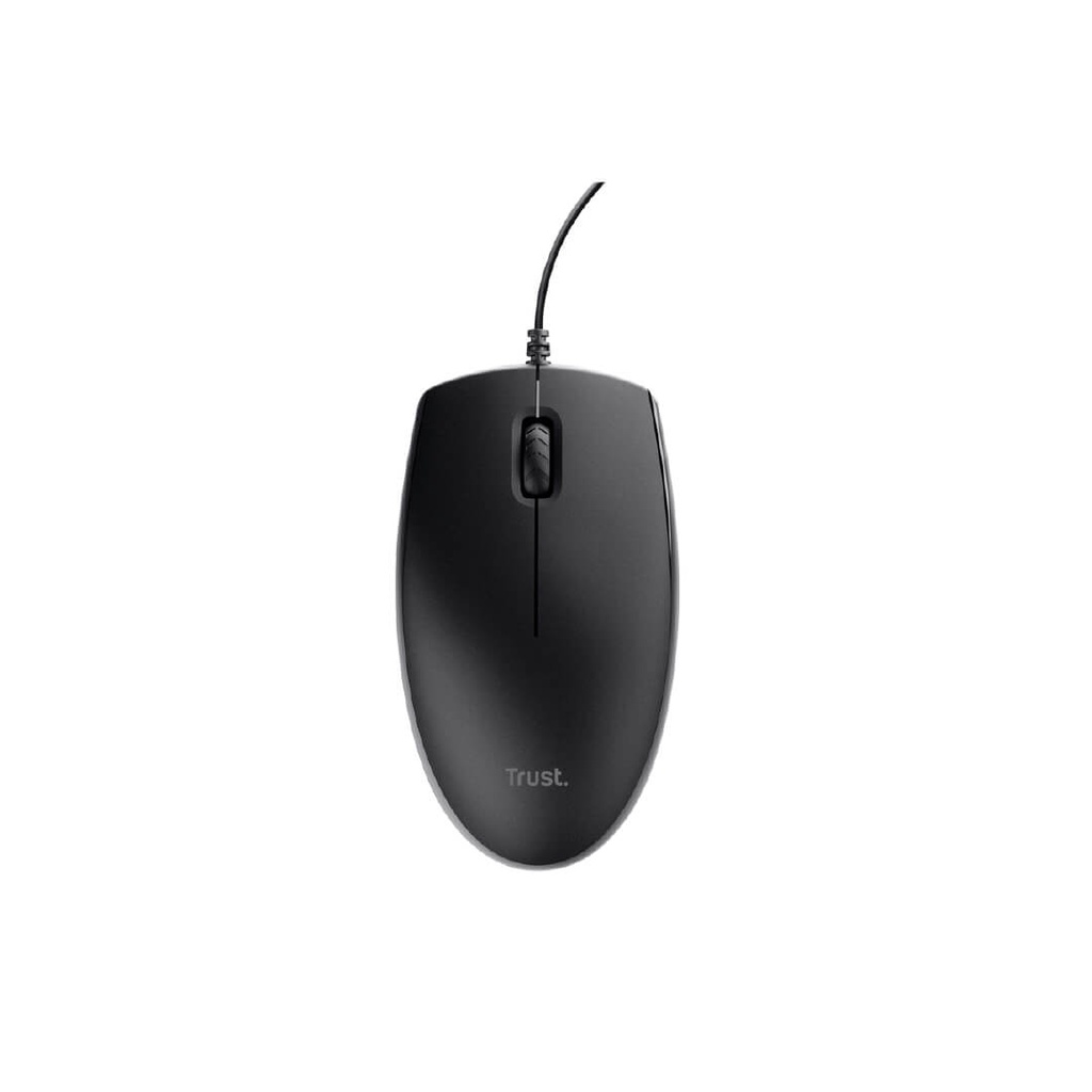 Combo Alambrico Usb Teclado+Mouse Trust Primo con Teclas Silenciosas y Resistente a los Derrames