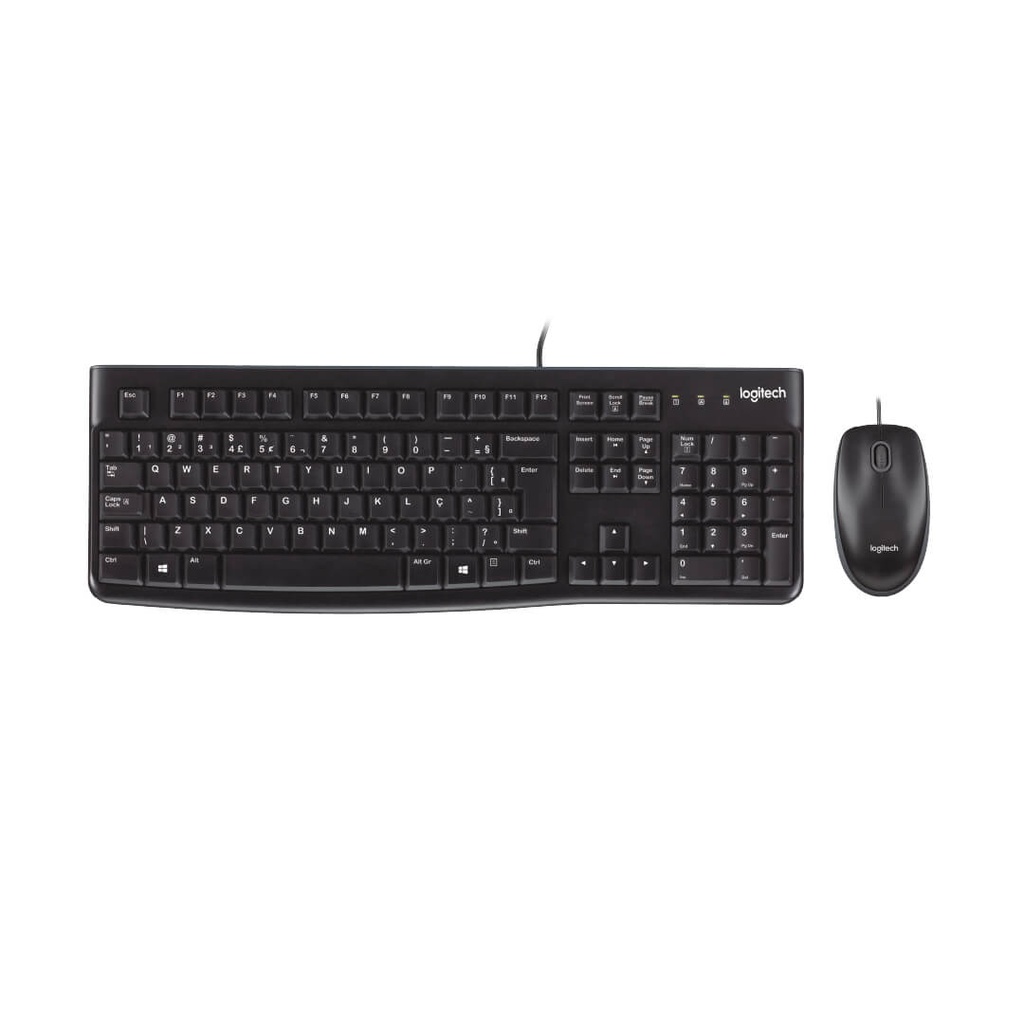 Combo Teclado y Mouse Logitech Mk120 Usb  920-004428