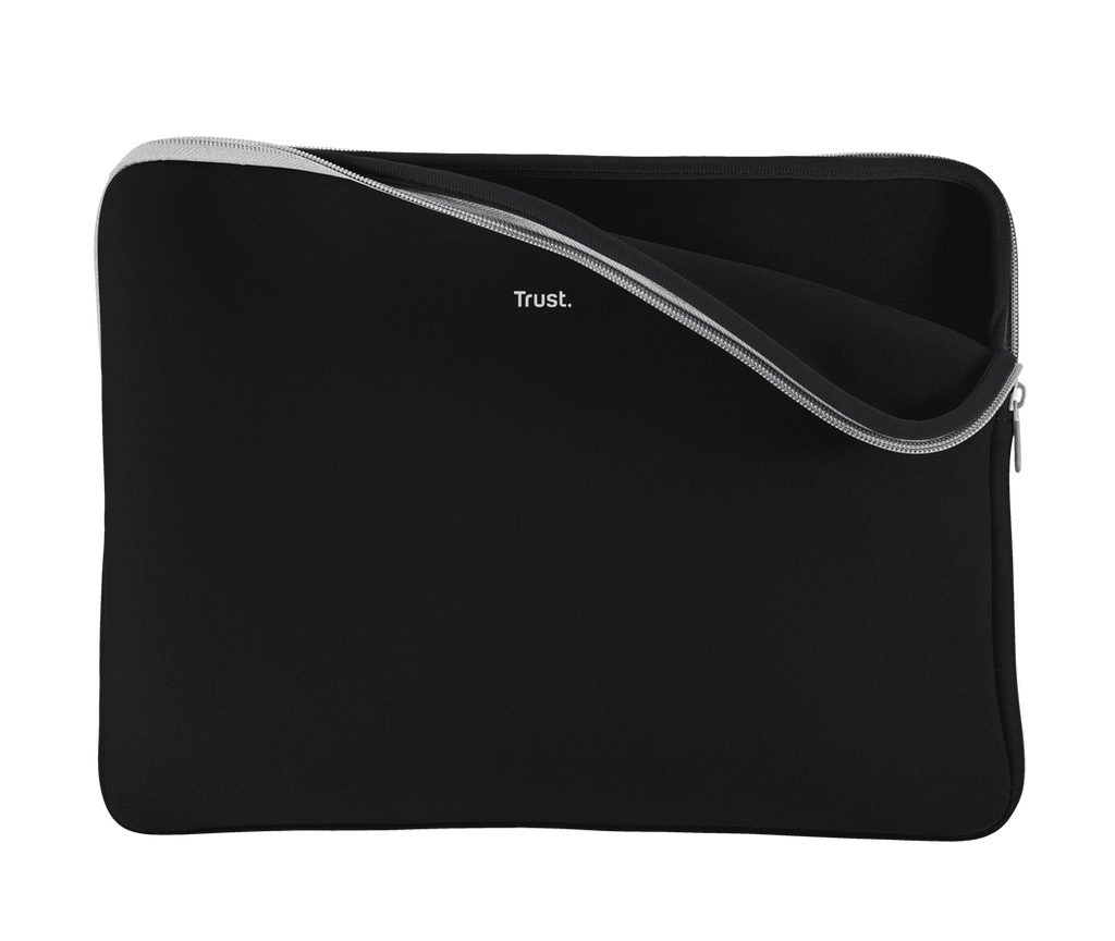 Funda para Portatil o Tablet  Trust Primo Soft Sleeve 15.6 Pulgadas Con Cremallera Negra