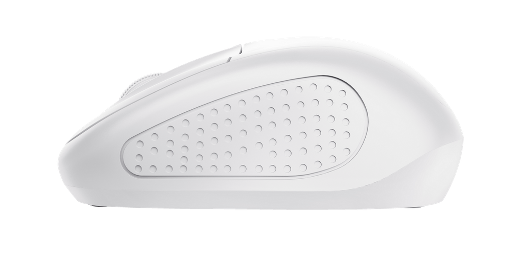 Mouse Inalambrico Trust Primo Blanco Mate