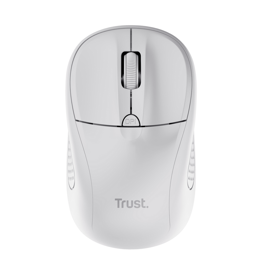 Mouse Inalambrico Trust Primo Blanco Mate