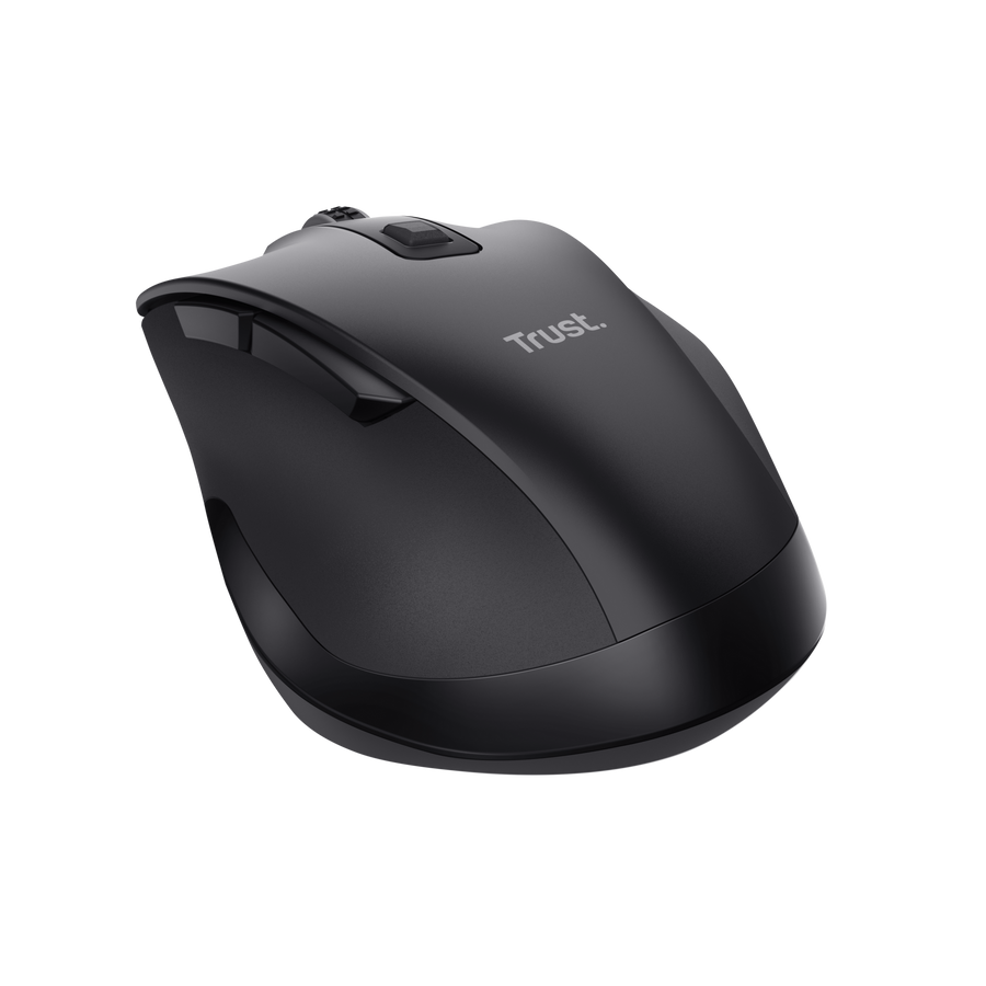 Mouse Inalambrico Usb Trust Fyda Ergonomico (Con Batería De Litio Recargable ) # Parte 24727
