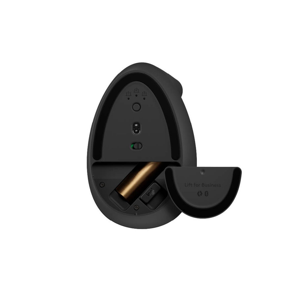 Mouse Logitech Lift Vertical Ergonómico Inalambrico-Bluetooth Grafito