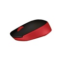Mouse Logitech M170 Inalambrico Rojo