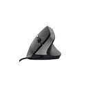 Mouse Trust Bayo II Alámbrico Diseño Vertical Negro