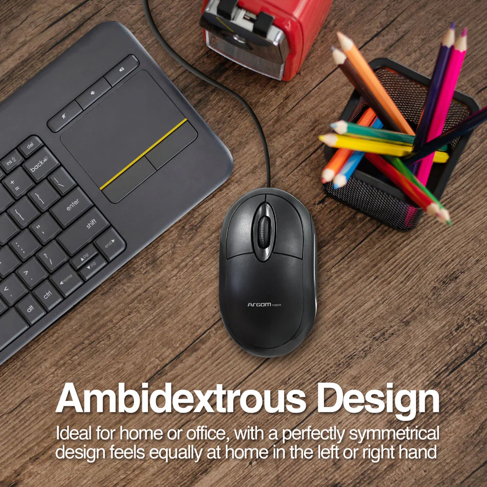 Mouse clásico USB Argom 