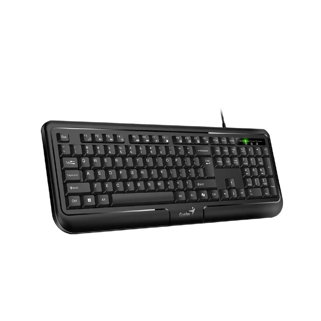 Teclado Genius KB-118 II Alambrico USB Negro