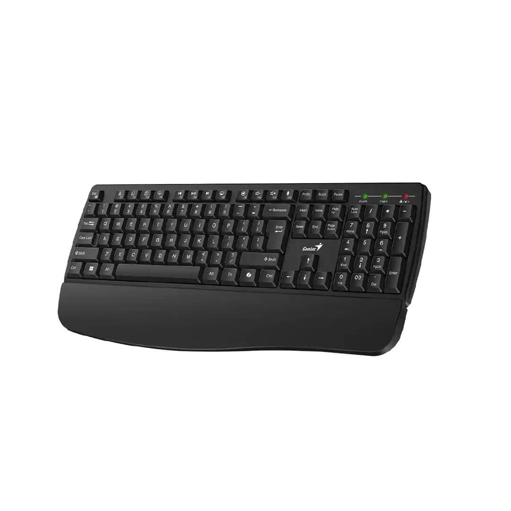 Teclado Inalambrico Genius reposamanos KB-7123