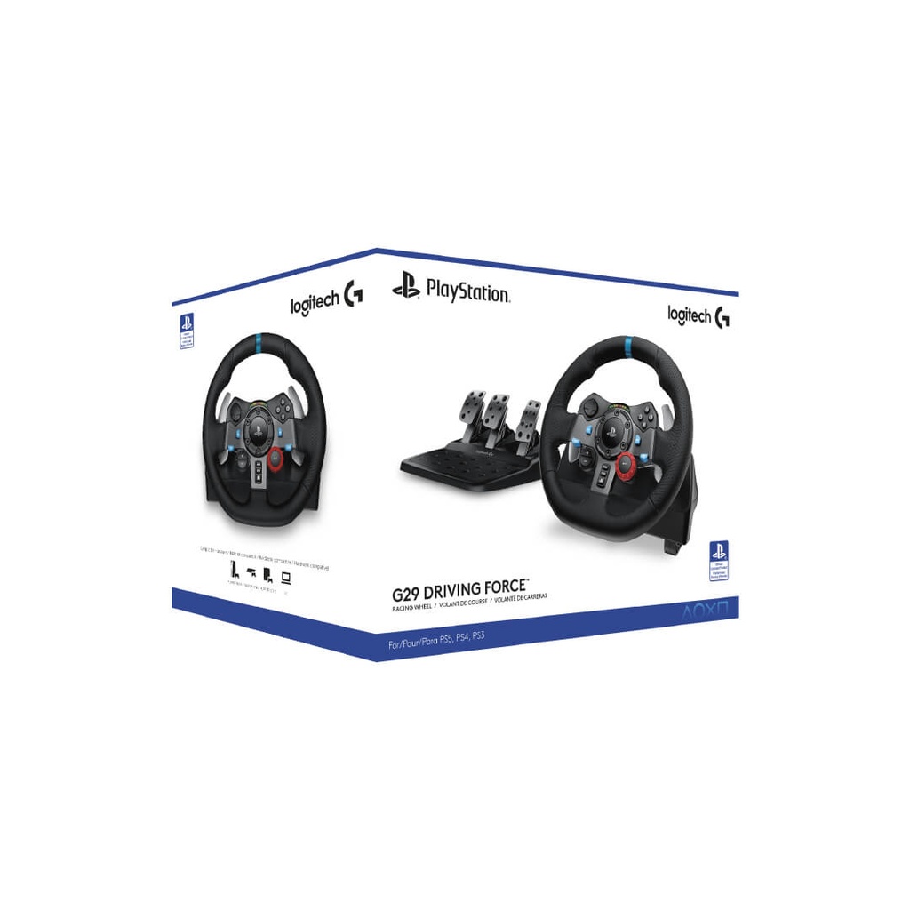 Timón+Pedales Gaming Logitech G29 Play Station/5/4/3/PC/941-000111