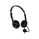 Audifonos Diadema Genius HS-230U Usb - C  Negro con Microfono PN 31710021401