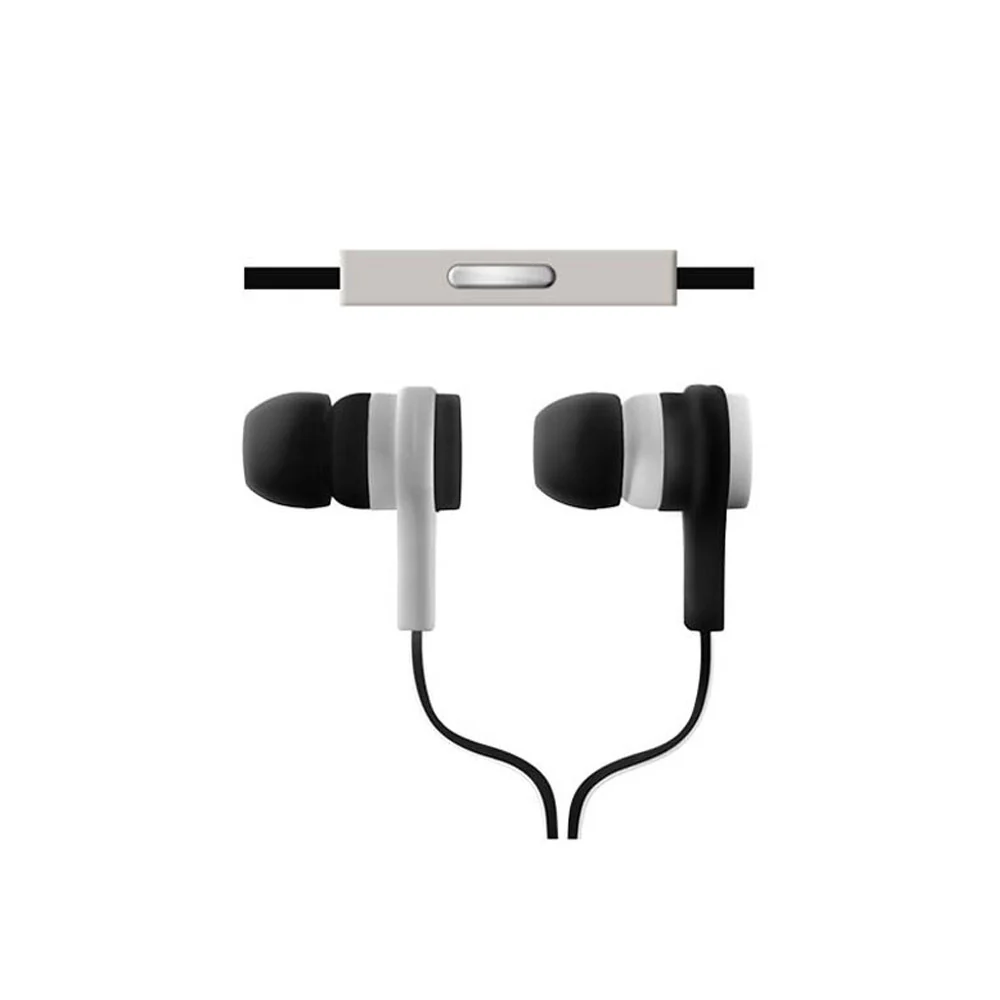 [21585] Auriculares blancos 3,5mm con cable plano Argom Ultimate Sound Effects A00036