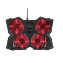 Base Refrigerante Gamer Trust Gxt 278 Yozu 4 Ventiladores Iluminados