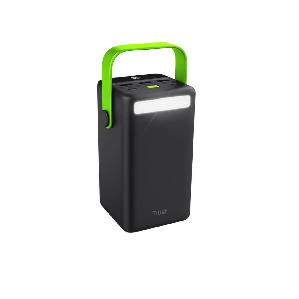 [21286] Bateria Portatil Trust Redoh 50.000 Mah Verde  Carga Rapida # Parte 25033 