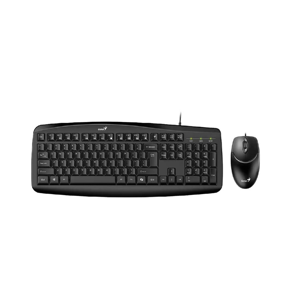 Combo Genius Teclado + Mouse Smart KM-200 Alambrico