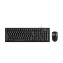 Combo Teclado y Mouse Alámbrico KM-100SE