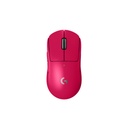 Mouse Gaming Logitech G Pro X Superlight 2 Lightspeed Inalámbrico Magenta