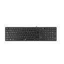 Teclado Genius SlimStar 126 Alambrico USB Negro