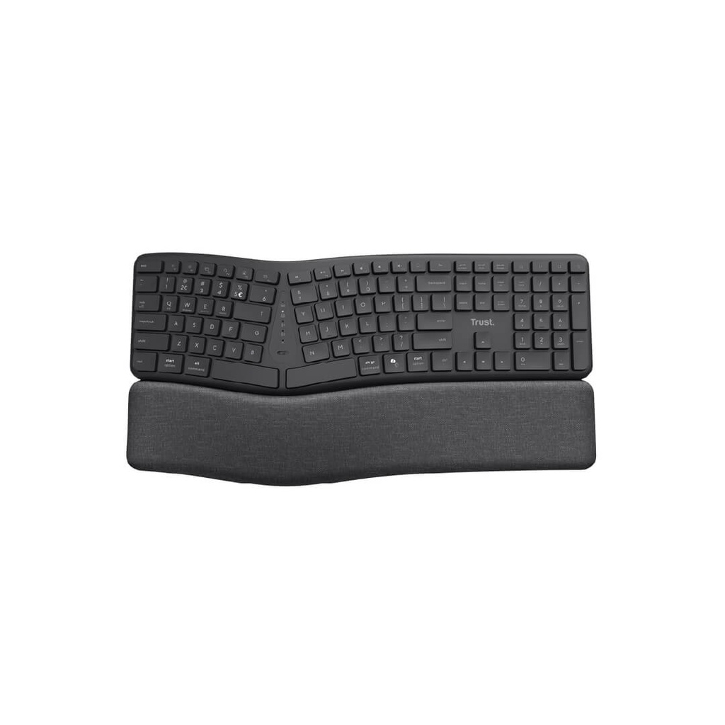 [21383] Teclado Trust Keyra Inalambrico-Bluetooth (multidispositvo) Negro  