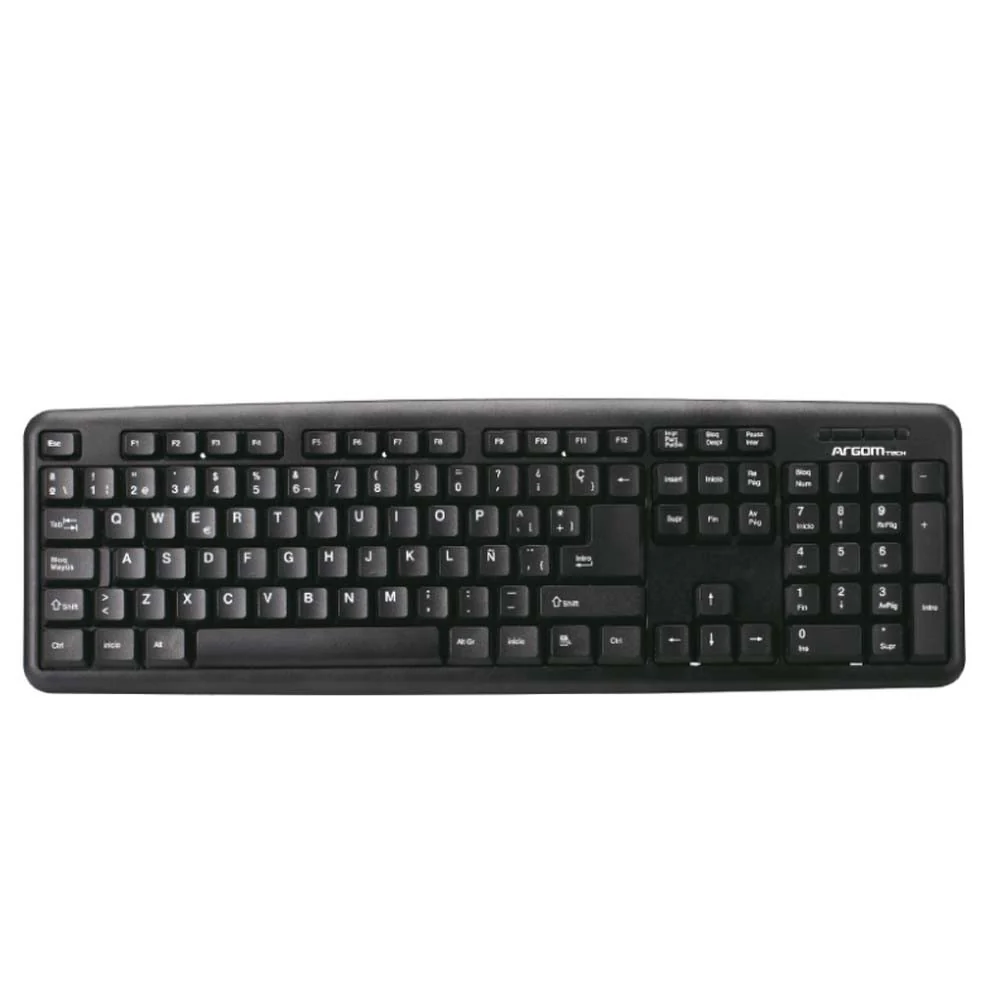 [21603] Teclado clásico USB distribución en español Argom A00060