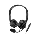 Audifonos Genius HS-235U USB-A y USB C  IA Negro