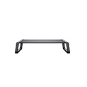 Base Soporte Para Monitor en Cristal Templado Trust Monta Negro