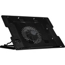 Base refrigerante ajustable con 1 ventilador grande Argom A00098