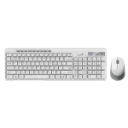 Combo Teclado  y Mouse Genius SLIM 8230 Inalambrico-Bluetooth Blanco