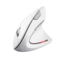 Mouse Trust Verto Inalámbrico Diseño Vertical blancos